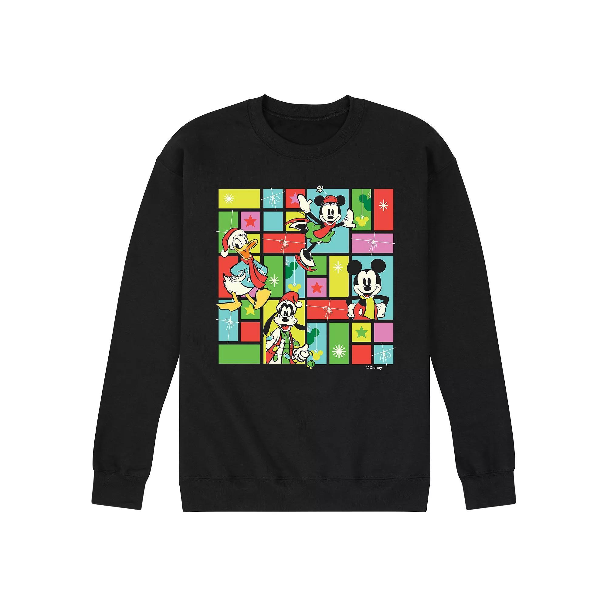 Disneys Mens Christmas Grid Fleece Product Image