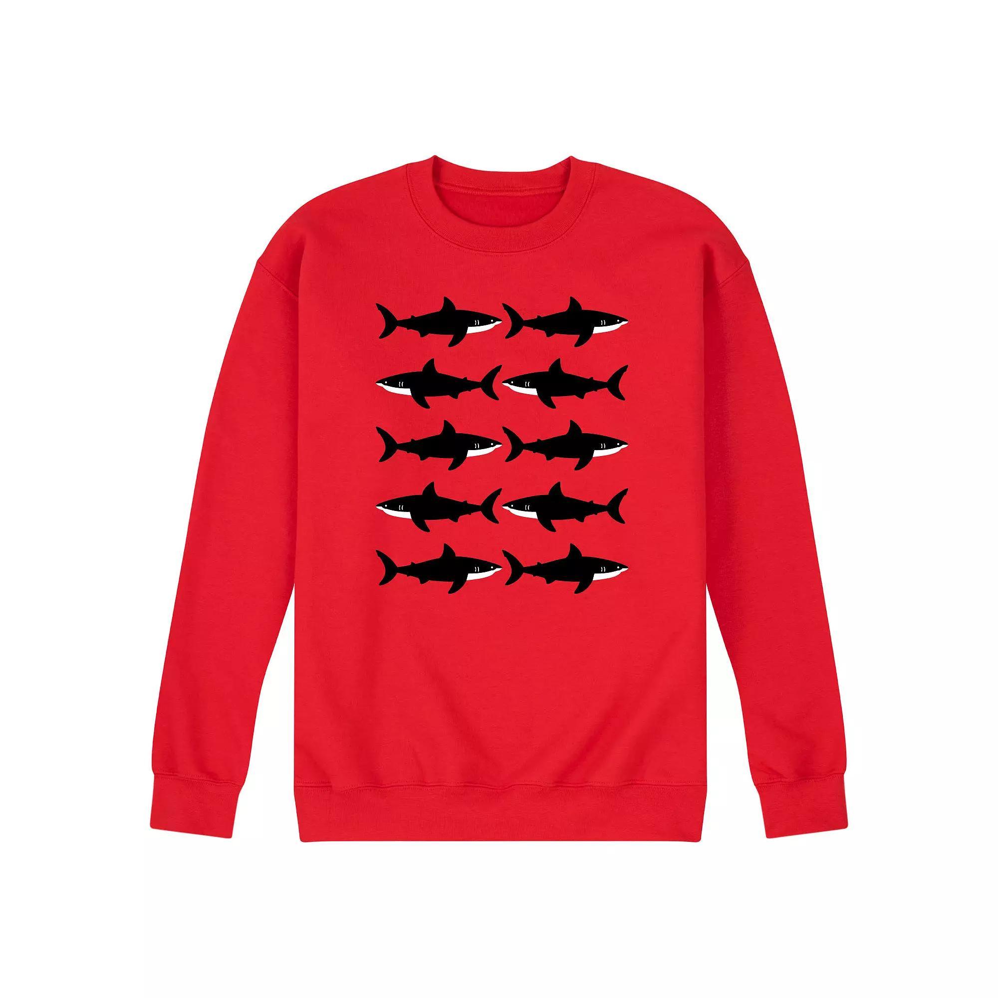 Mens Riley Green Duckman Fleece Sweatshirt Product Image