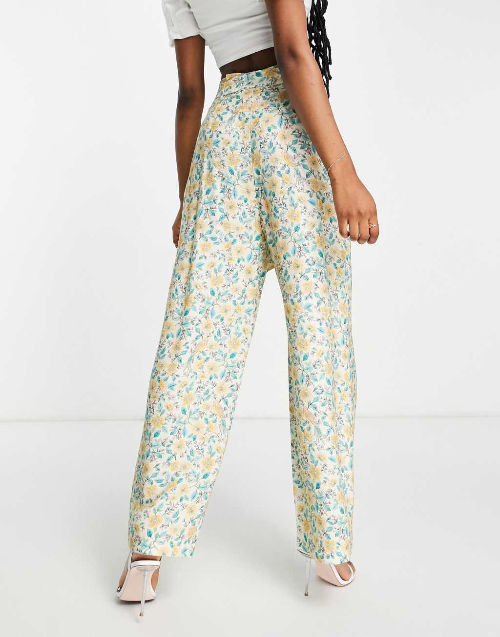 Ever New tie waist wide leg pants Product Image