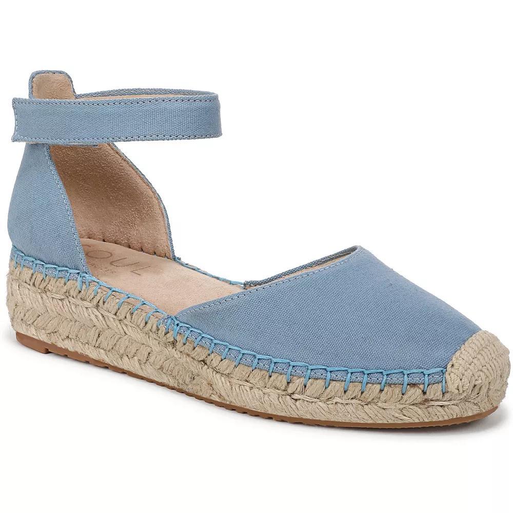 SOUL Naturalizer Wren Women's Espadrille Sandals, Size: 9, Blue Light Blue Product Image