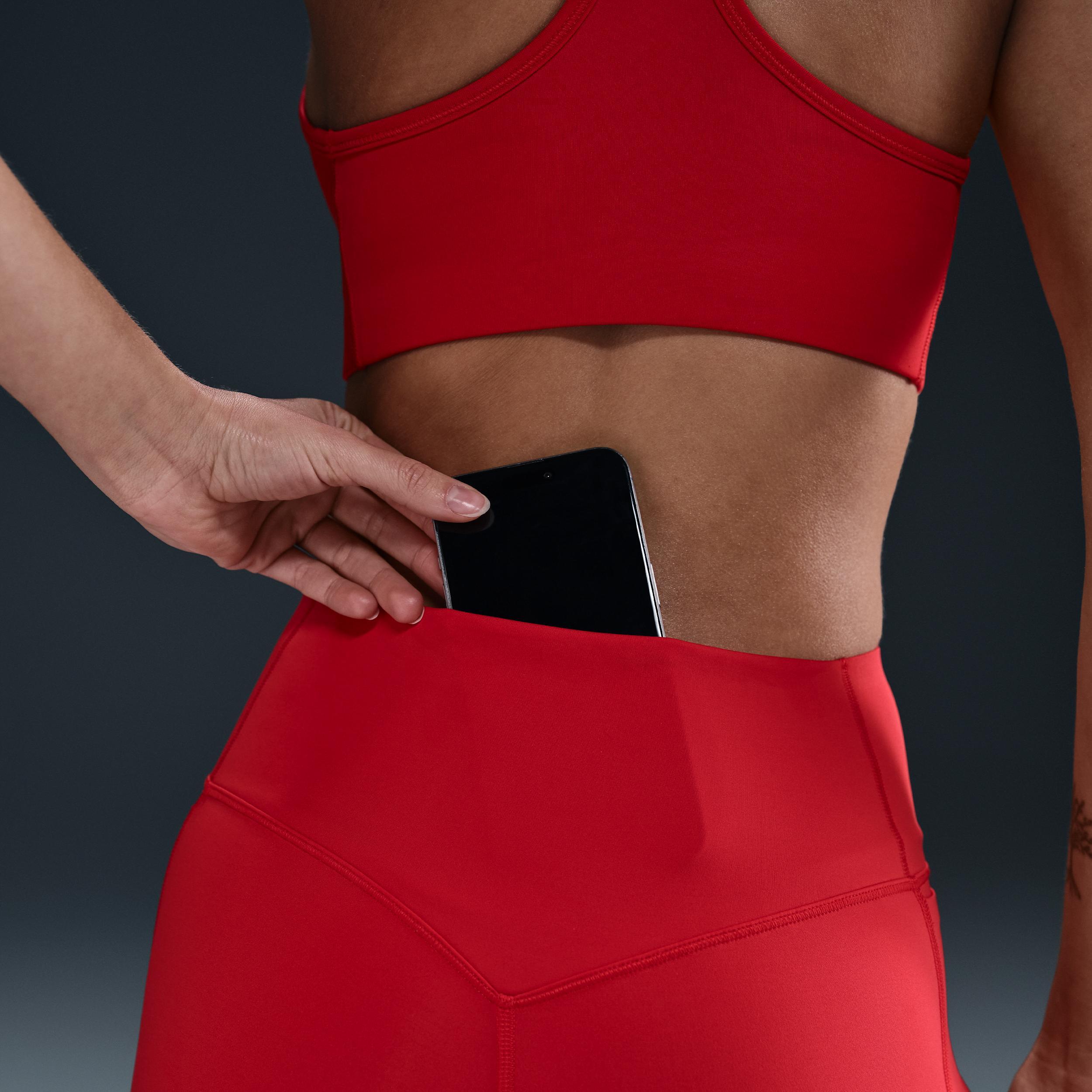 Nike Women's Universa High-Waisted 7/8 Leggings with No Front Seam Product Image