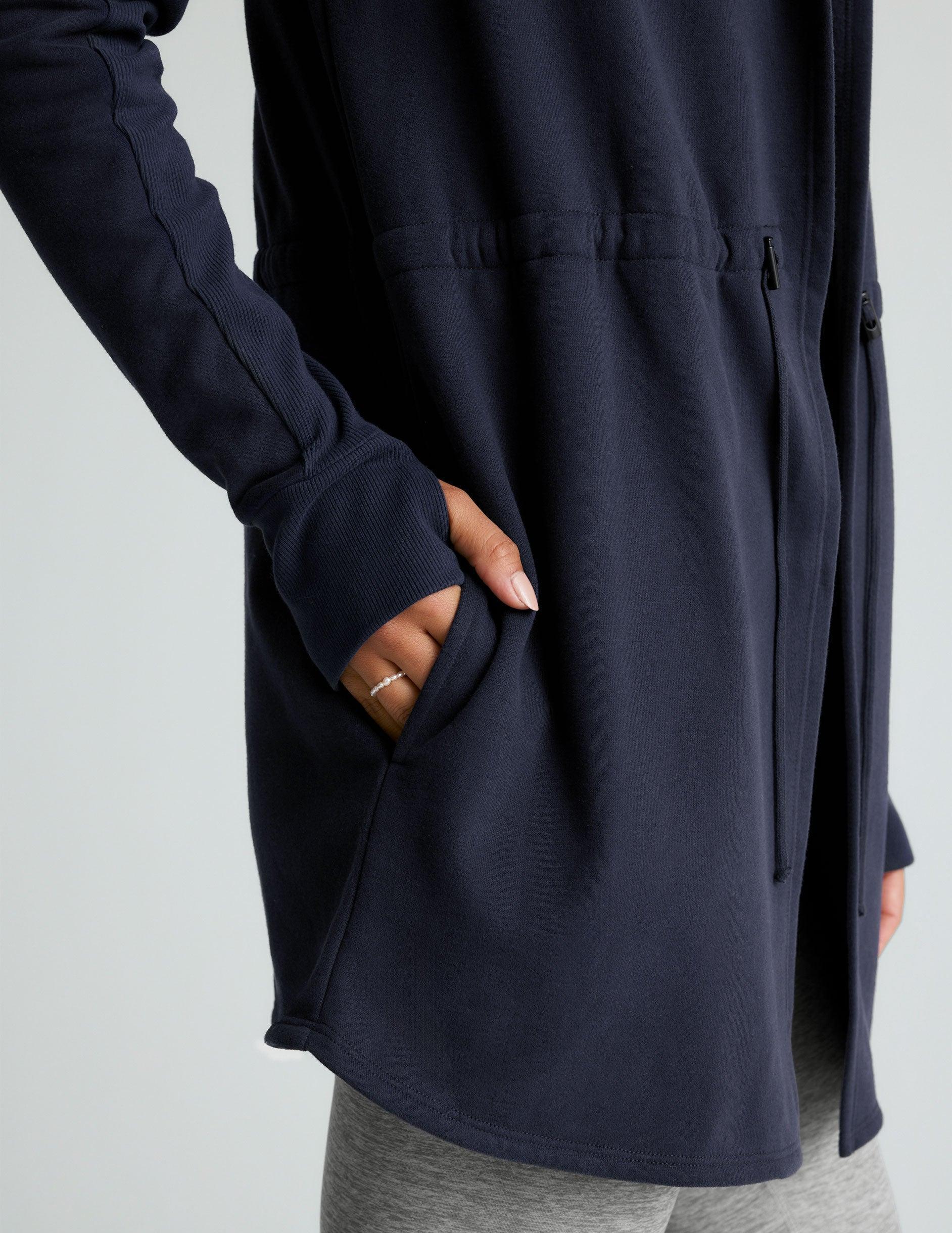 LuxeFleece Hooded Jacket Product Image