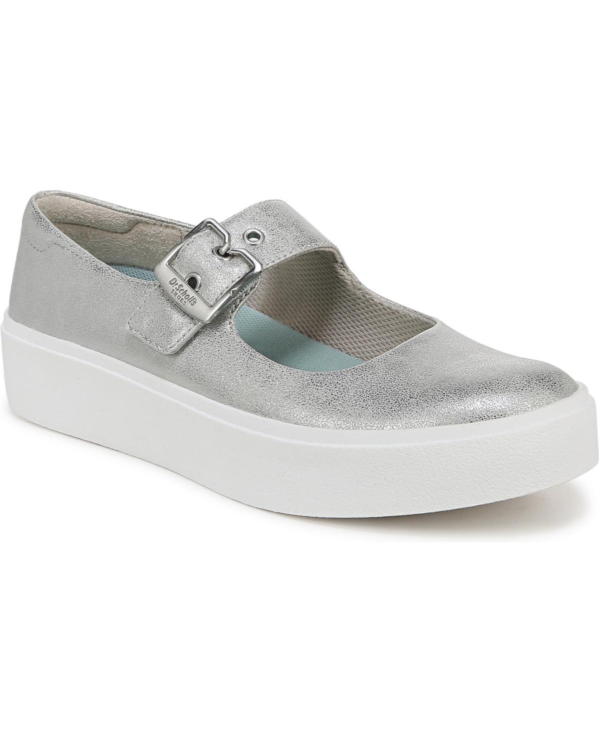 Dr. Scholl's Madison Jane Women's Mary Jane Sneakers, Size: 8.5, Silver Faux Product Image
