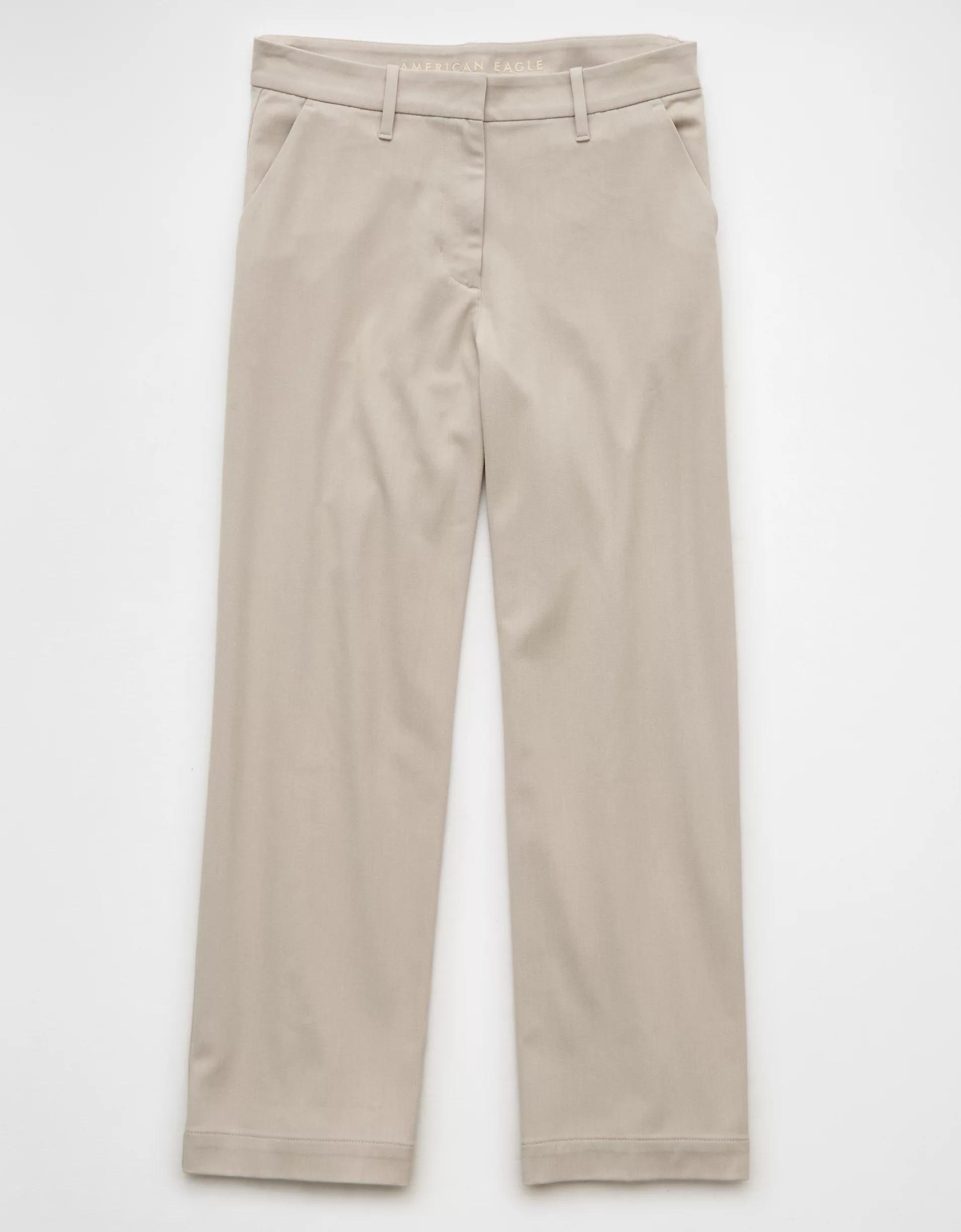 AE Stretch High-Waisted Stovepipe Ankle Trouser Product Image