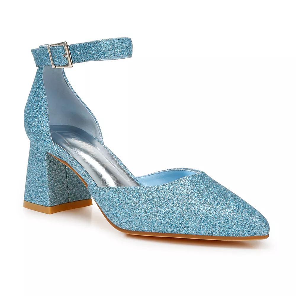 London Rag Taznia Women's Heeled Sandals, Size: 8, Blue Product Image