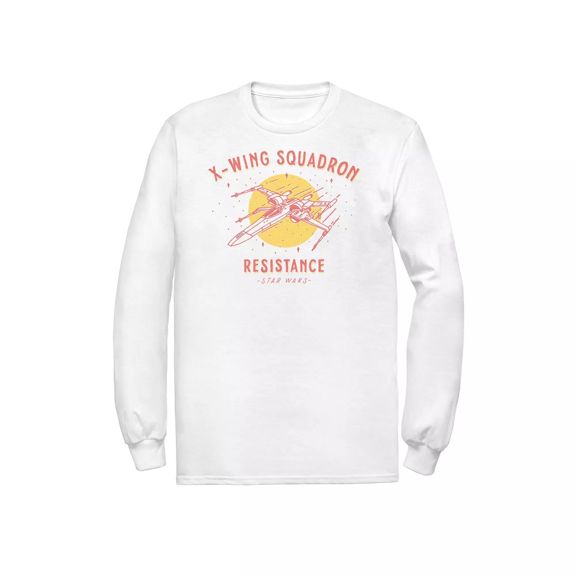 Men's Star Wars The Rise of Skywalker X-Wing Squadron Tee, Size: Medium, White Product Image