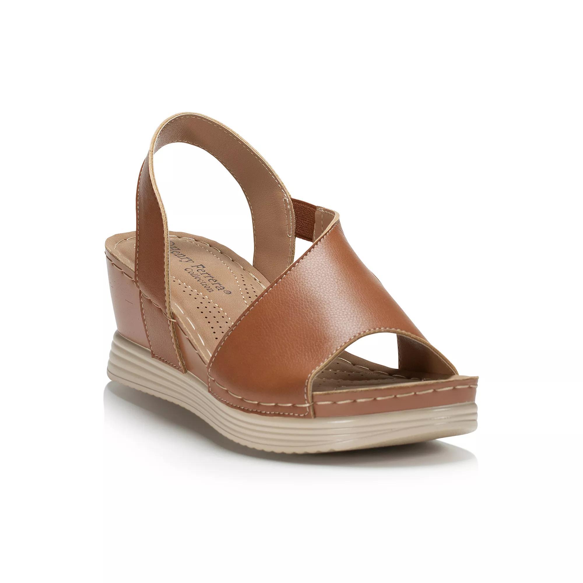 Henry Ferrera Comfort 70 Womens Wedge Sandals Product Image