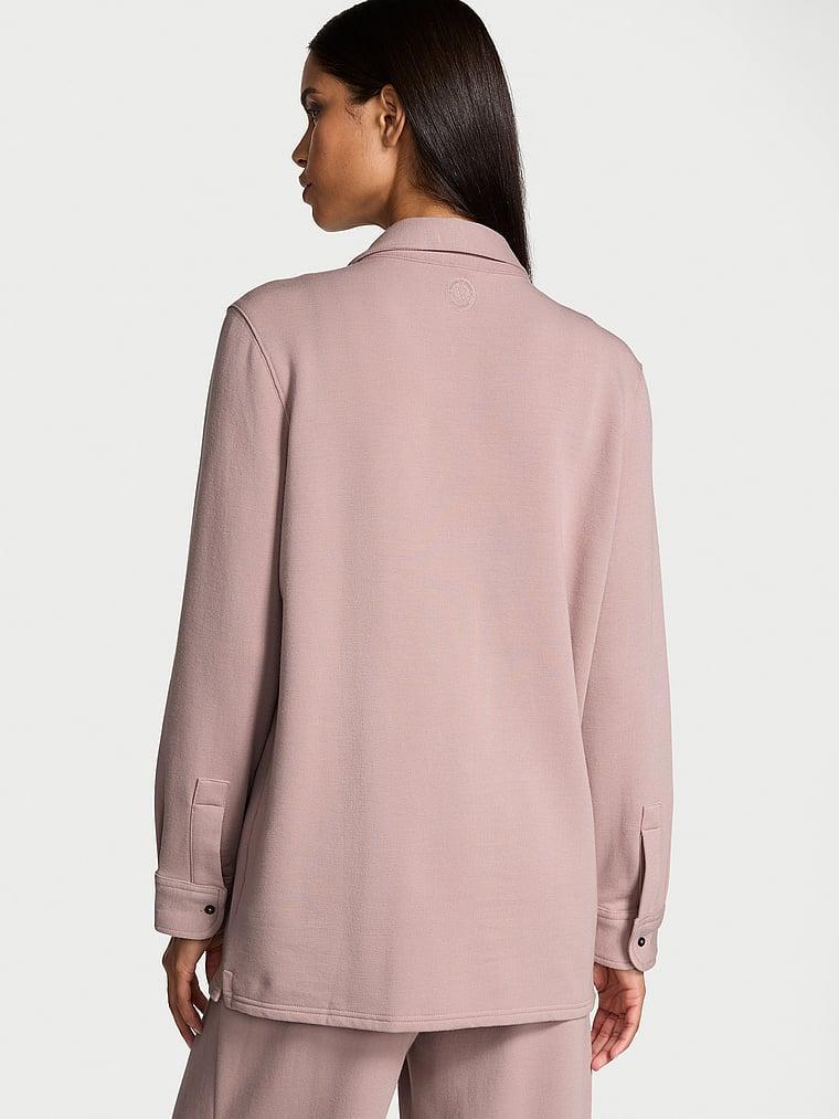 Brushed Modal Fleece Oversized Shirt Product Image