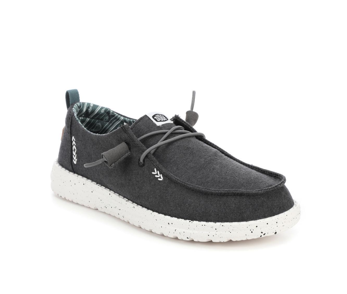 Women's HEYDUDE Wendy Chambray Casual Shoes Product Image