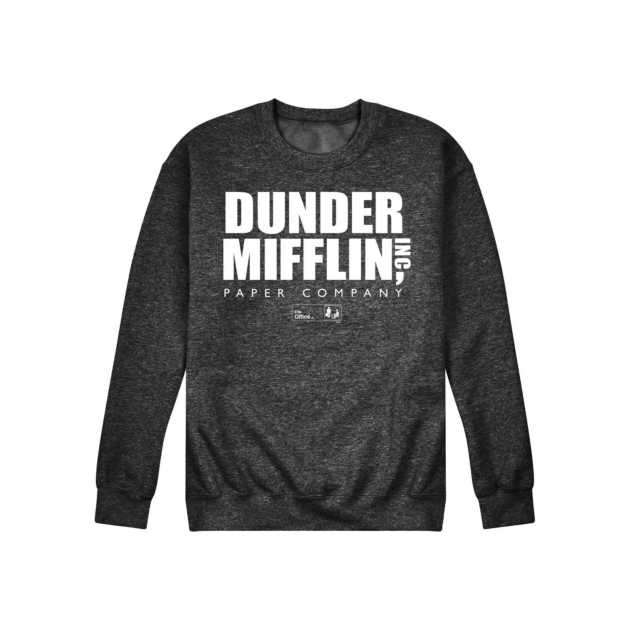 Mens The Office Dunder Mifflin Logo Sweatshirt Product Image