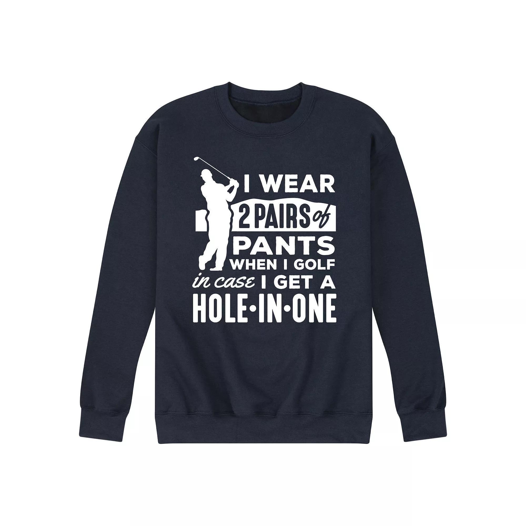 Men's 2 Pairs Pants Golf Sweatshirt, Size: XL, Blue Product Image
