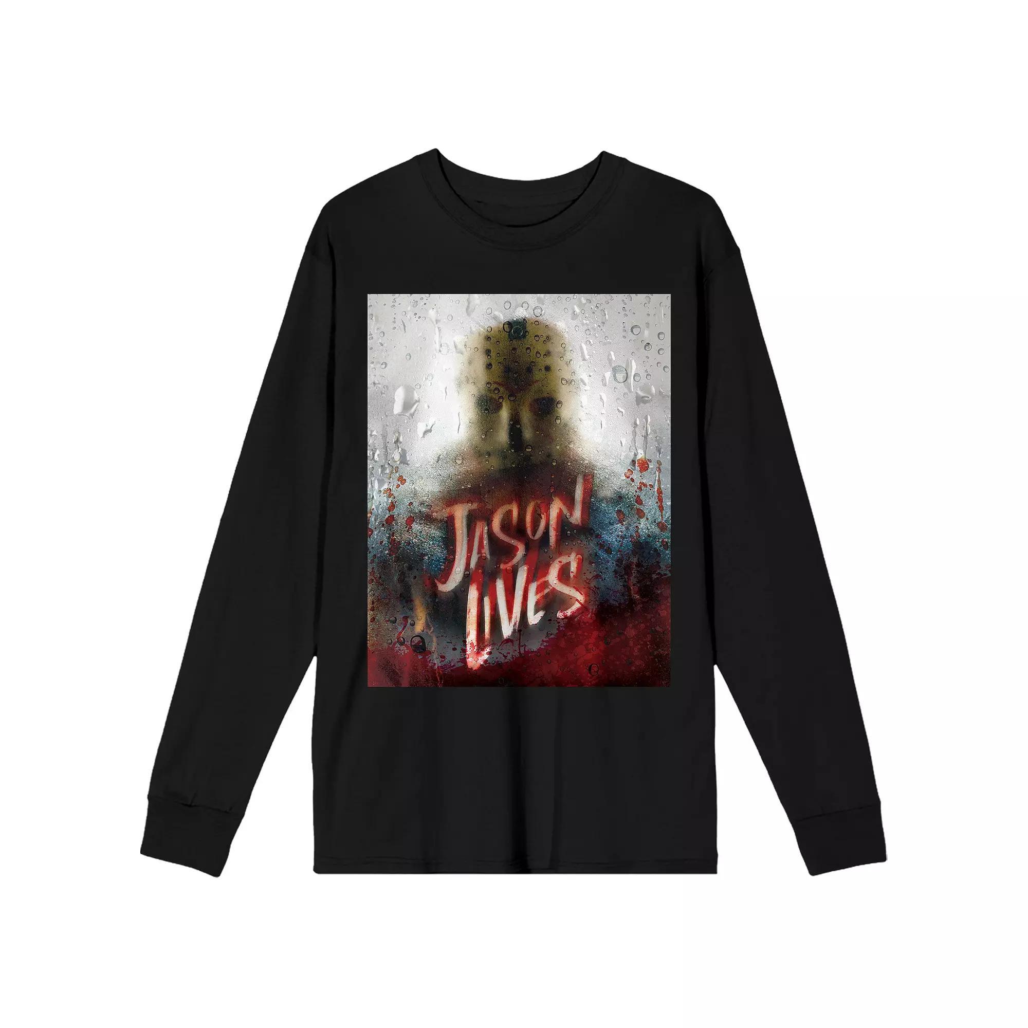 Men's Friday The 13th Jason Lives Tee, Size: Medium, White Product Image