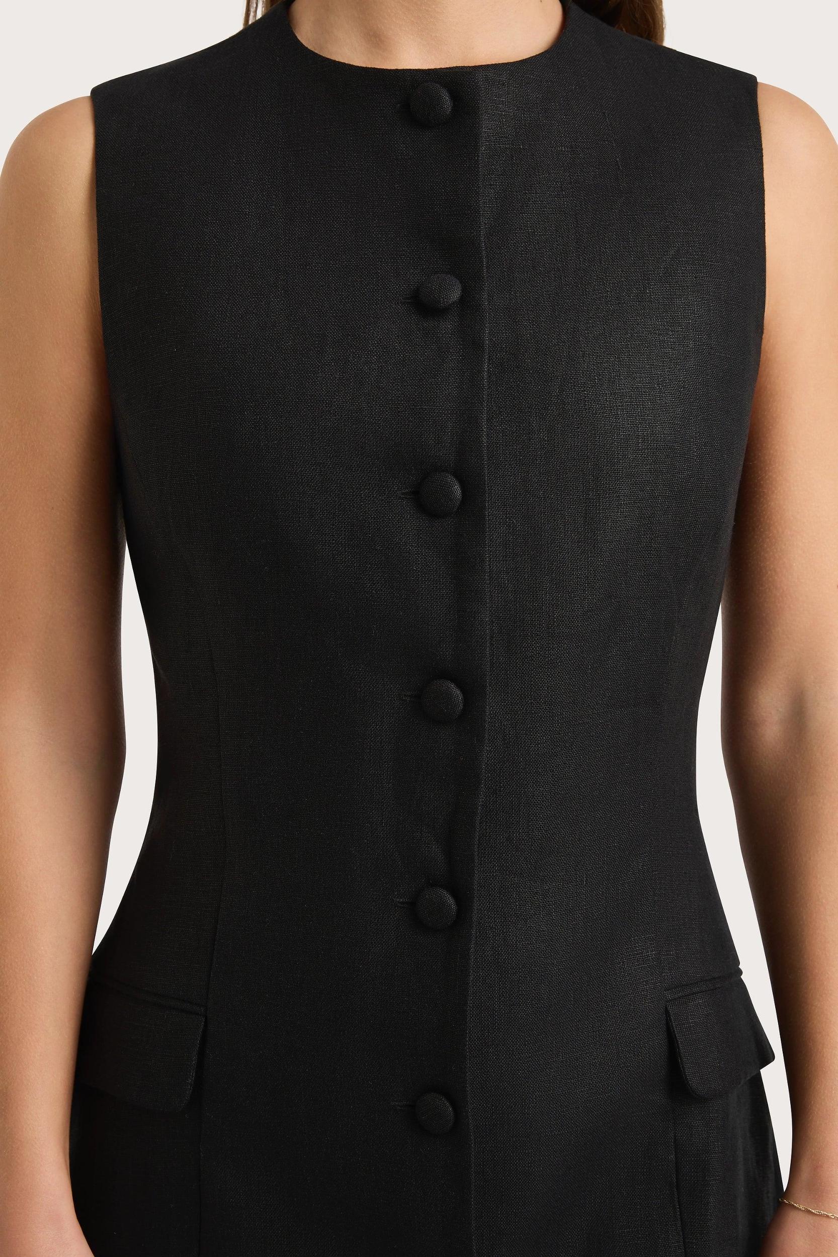 Jane Vest Black Product Image