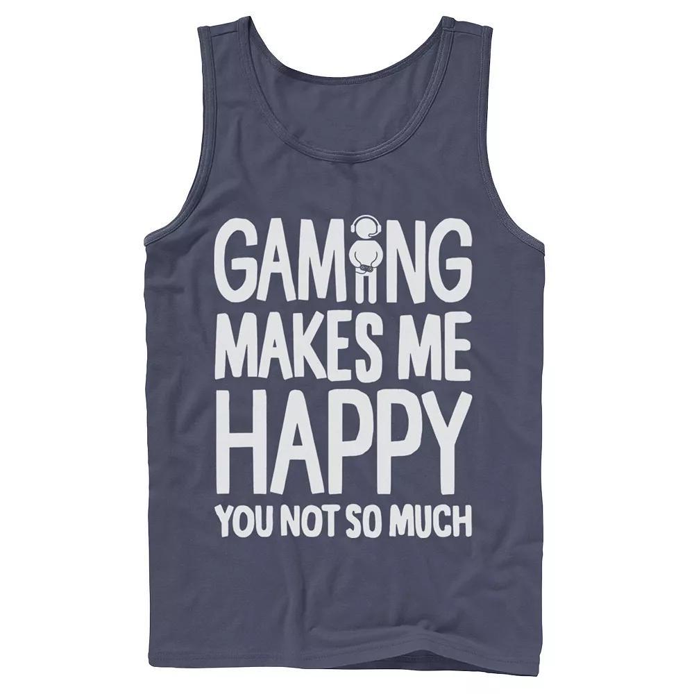 Mens Gaming Makes Me Happy You Not So Much Gamer Tank Top Product Image