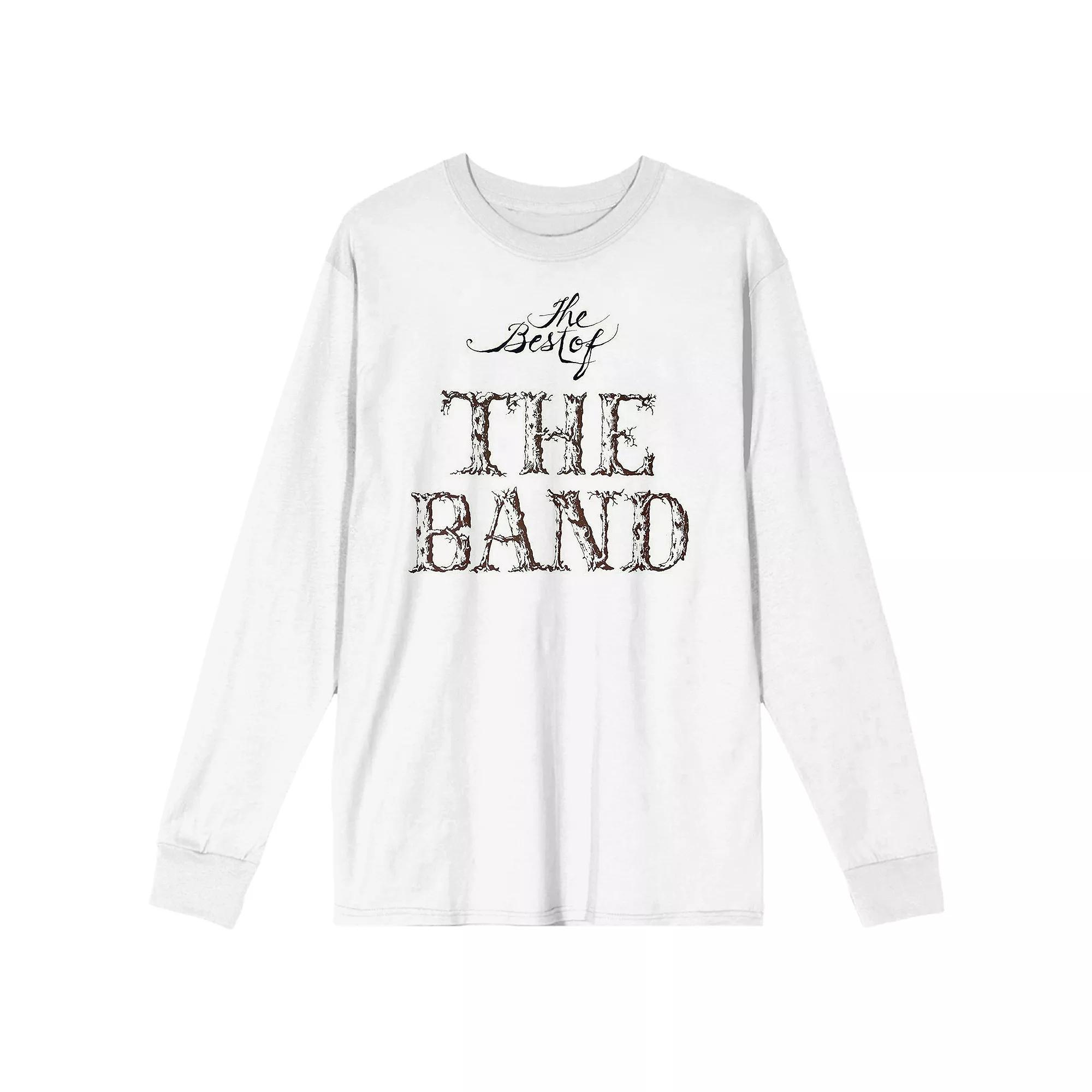 Men's The Band The Best Of Long Sleeve, Size: Large, White Product Image