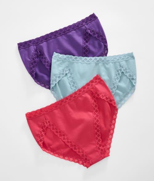 Natori Bliss French Cut Bikinis, Set of 3 Product Image