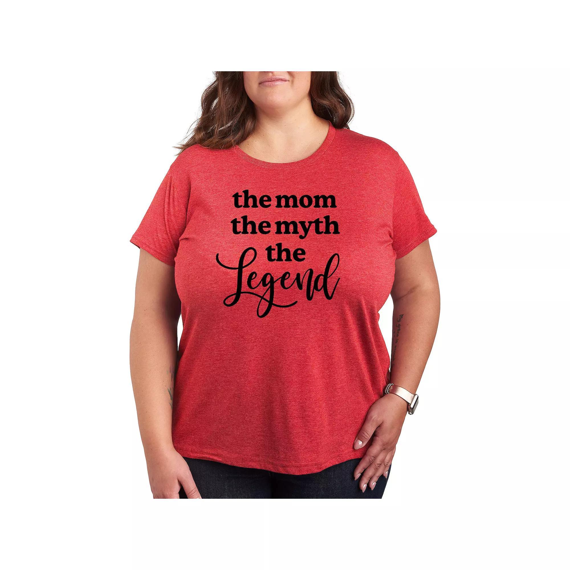 Plus Mom Myth Legend Graphic Tee, Womens Product Image