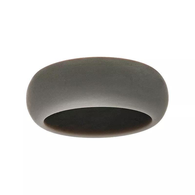 Silicone Ring, Women's, Size: 12, Dark Gray Product Image