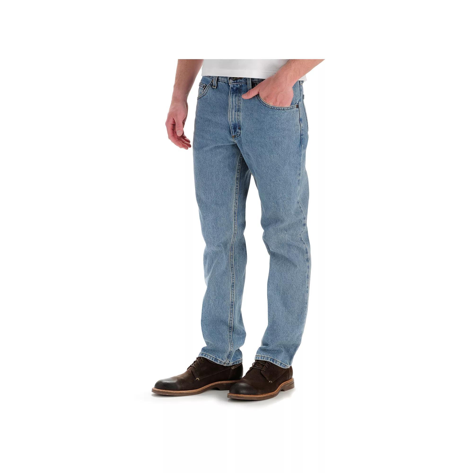 Mens Lee Regular Fit Straight Leg Jeans Light Grey Product Image