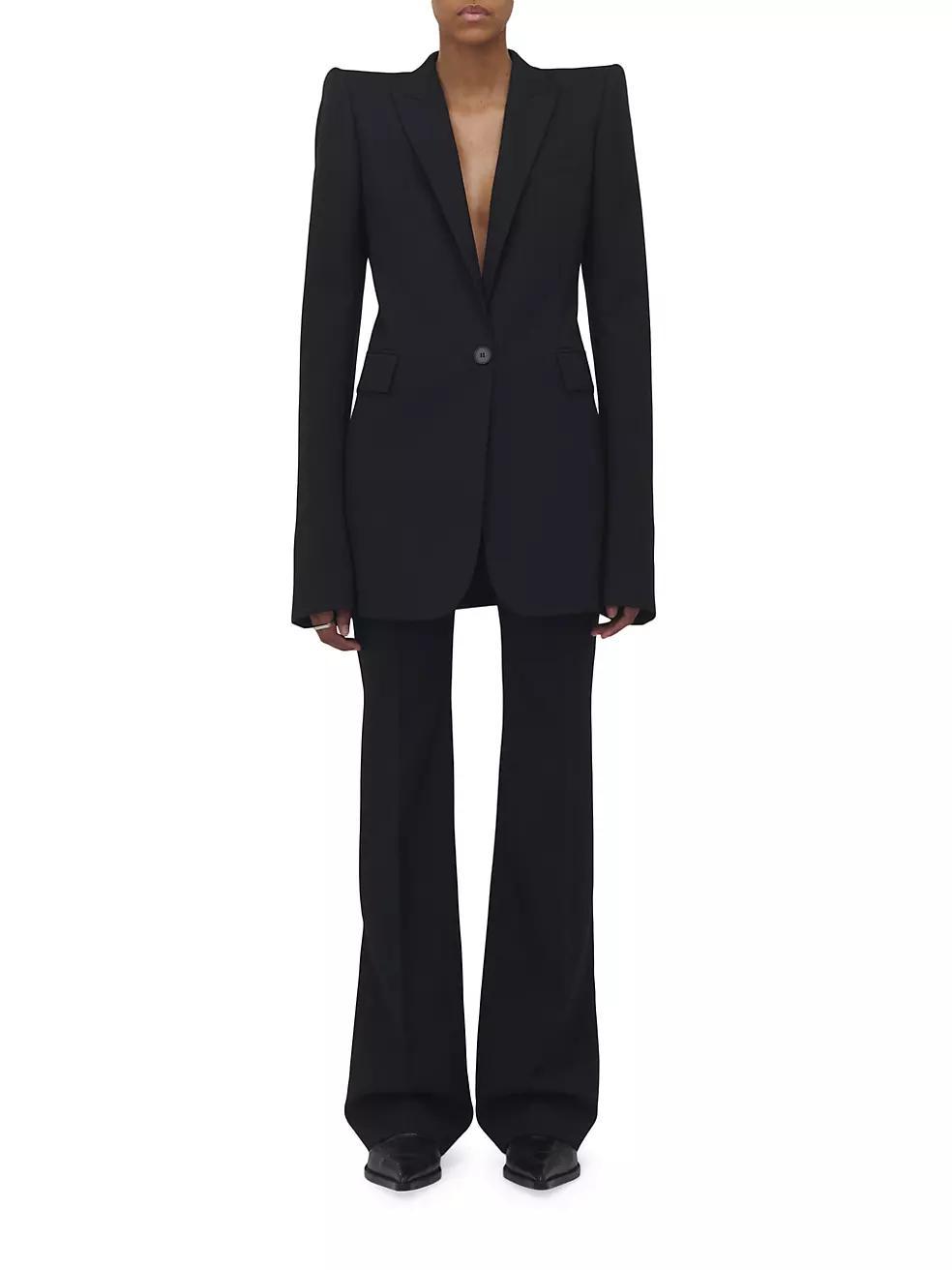 Wool Gabardine Blazer Product Image