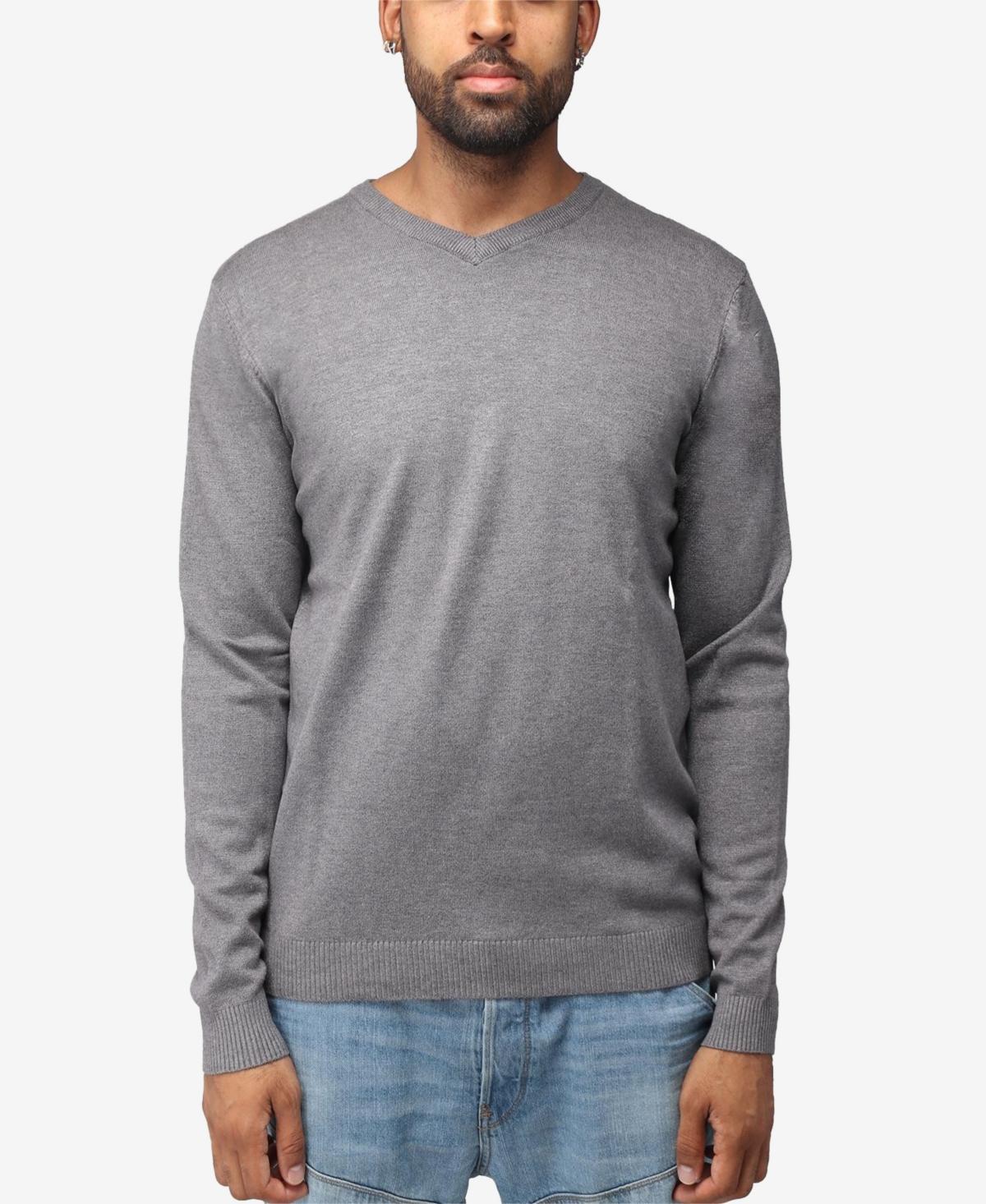 Men's Xray Fitted V-Neck Sweater, Size: XXL, Oatmeal Product Image