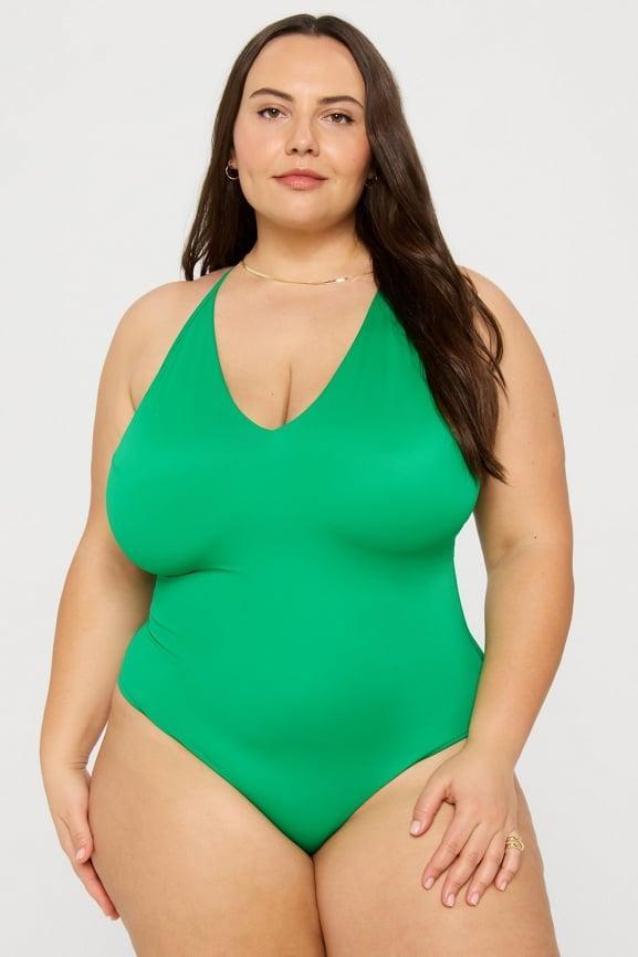 Cross Back One-Piece Swimsuit Product Image