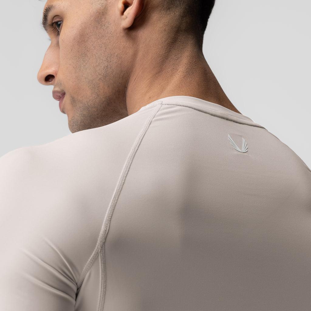 1027. WarpFlexx-Lite™ Half-Sleeve Baselayer - Chai Product Image