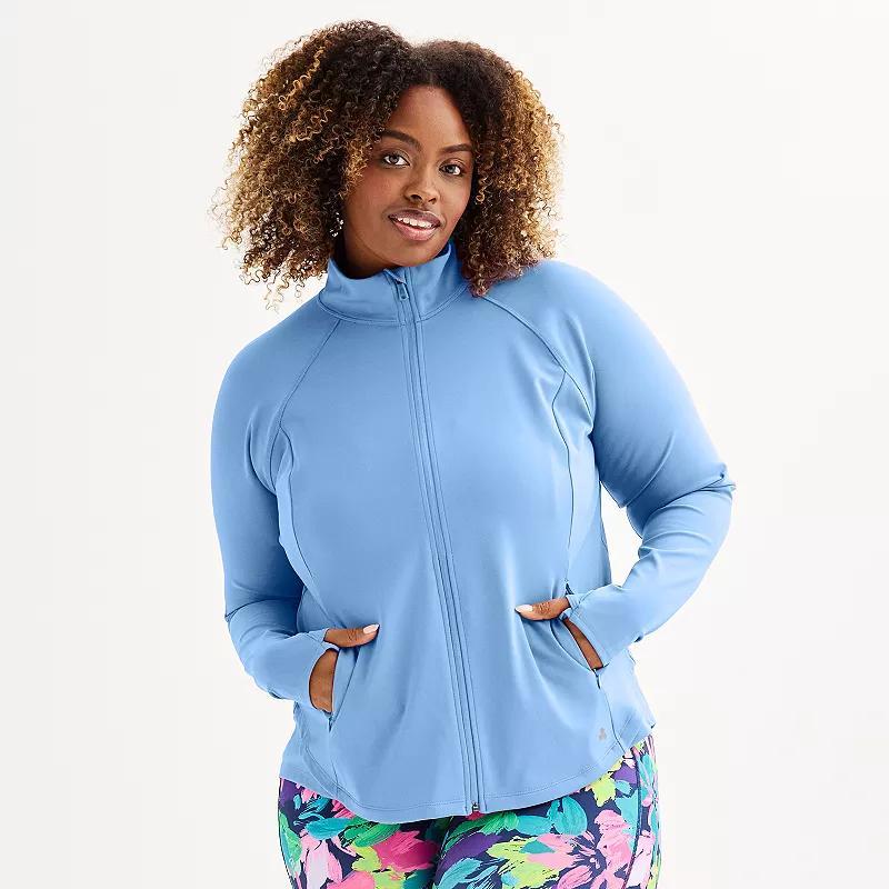 Plus Size Tek Gear® Ultrastretch Performance Jacket, Women's, Size: 4XL, Black Product Image