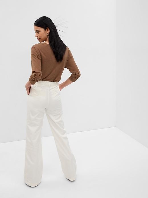 Linen Blend T-Shirt Product Image