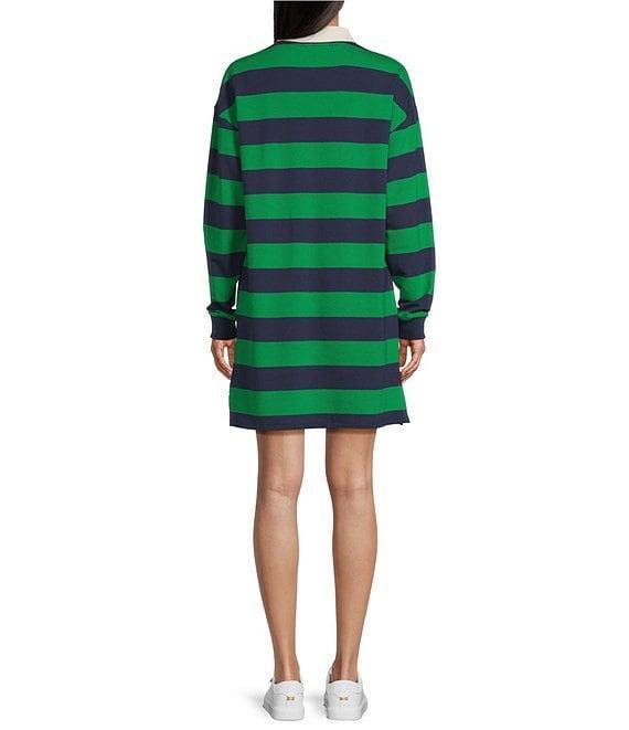 Copper Key Rugby Stripe Dress Product Image