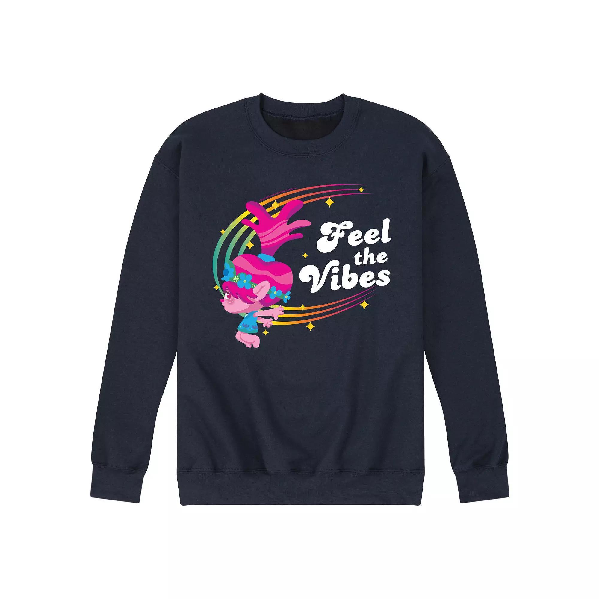 Mens Trolls Feel The Vibes Sweatshirt Product Image
