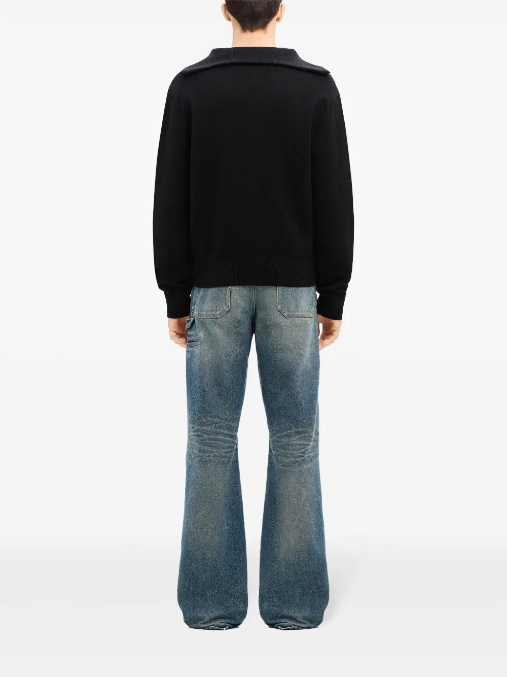 trucker wool sweater Product Image