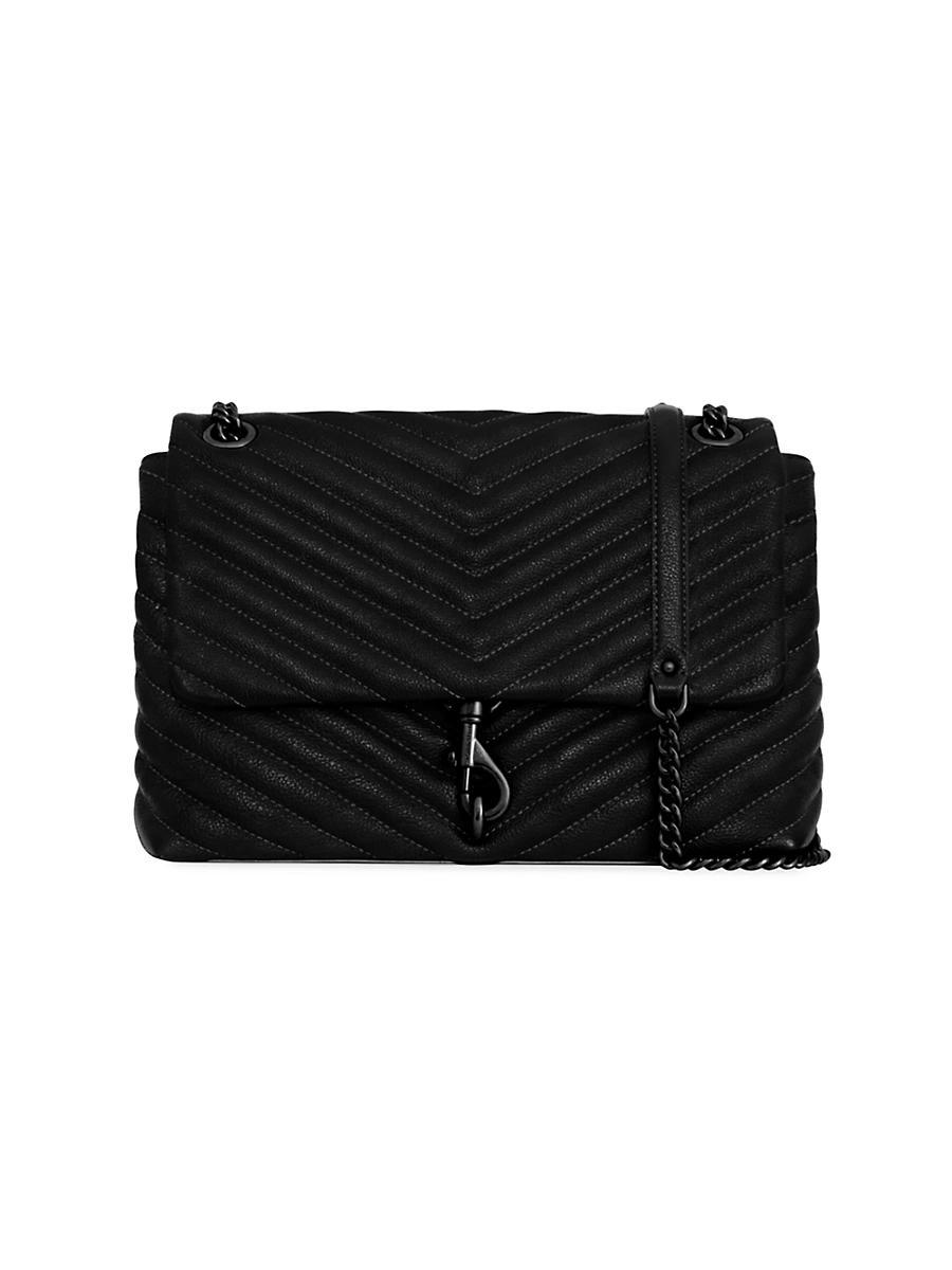 Rebecca Minkoff Edie Quilted Leather Crossbody Product Image