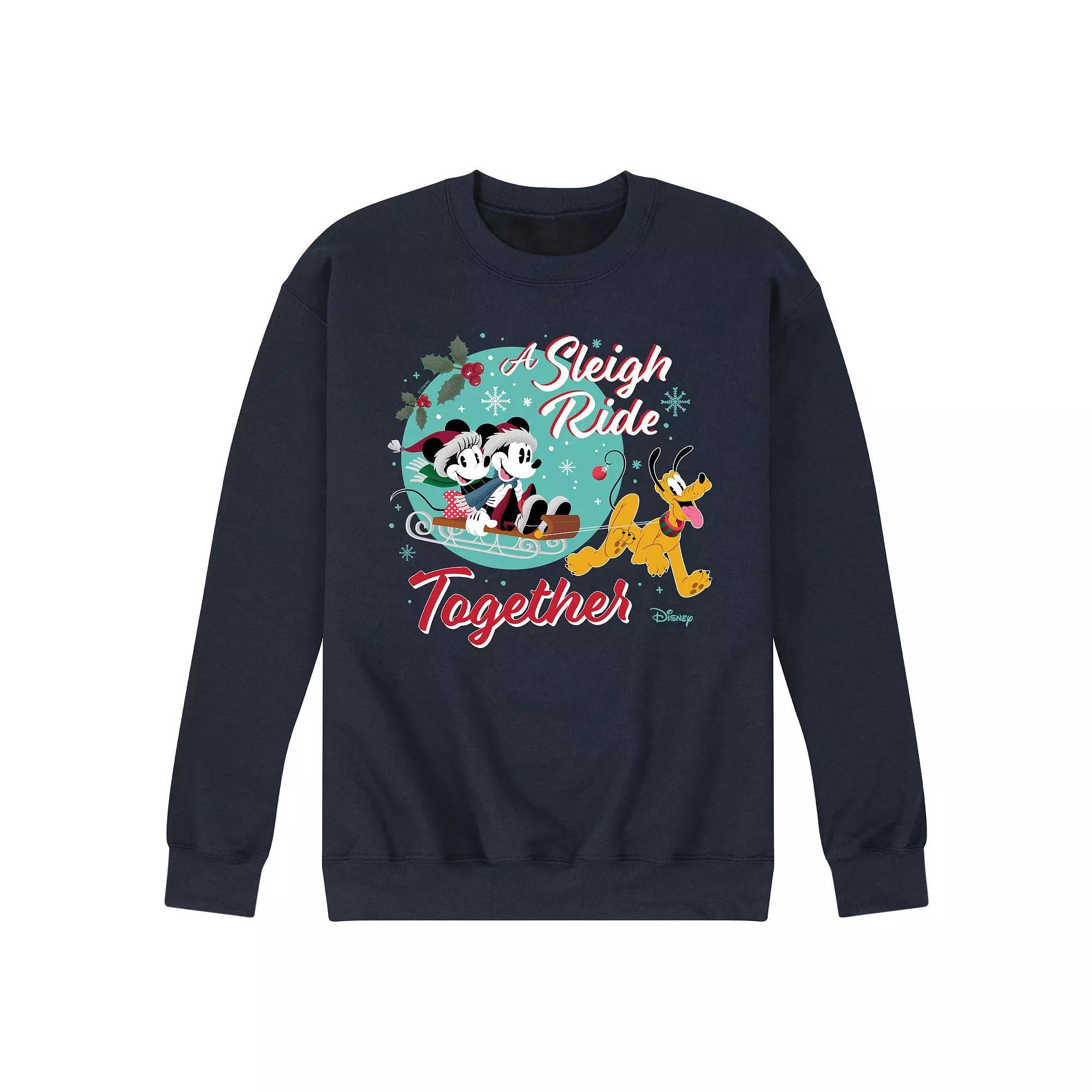 Disneys Mens Sleigh Ride Together Fleece Product Image