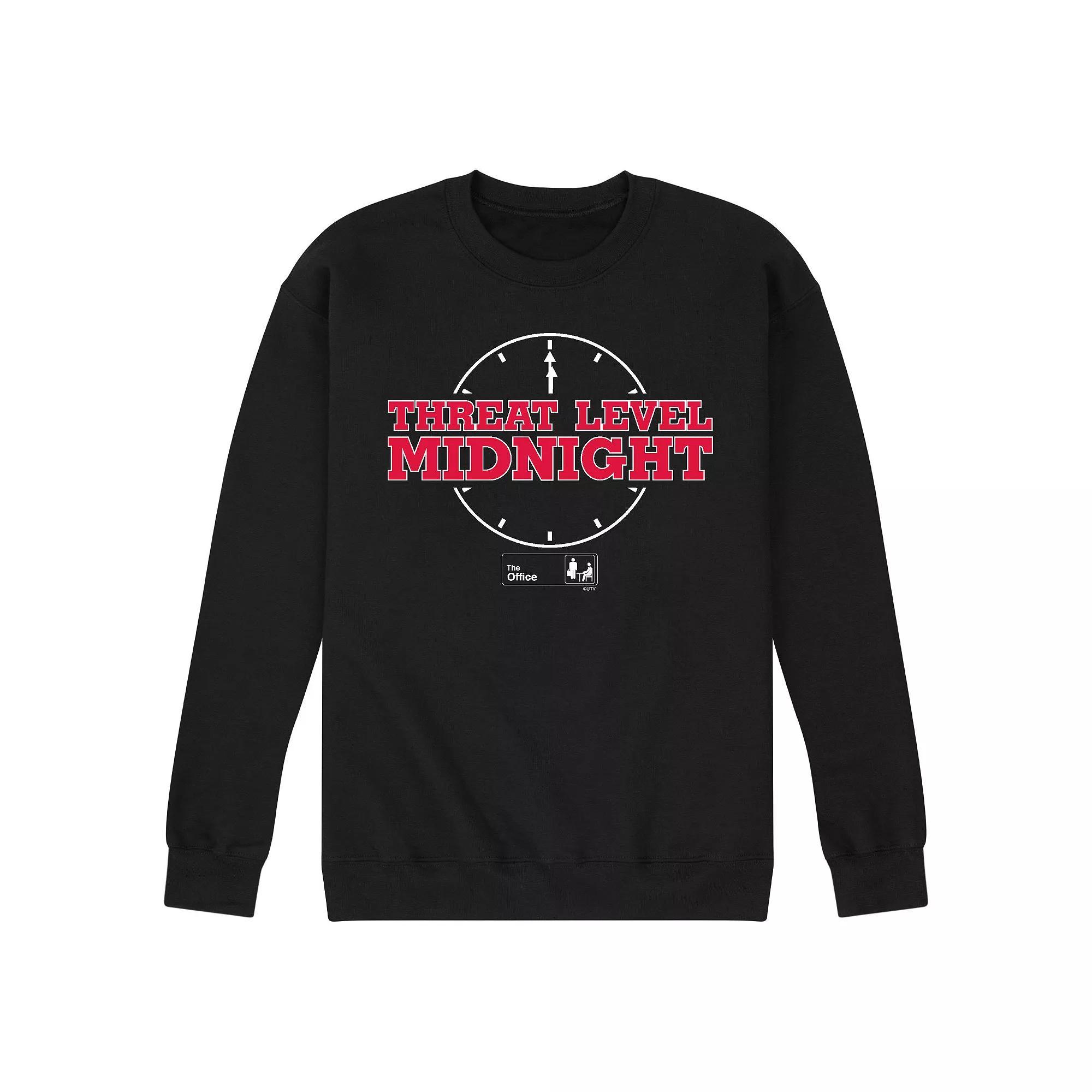 Mens The Office Threat Level Midnight Sweatshirt Product Image