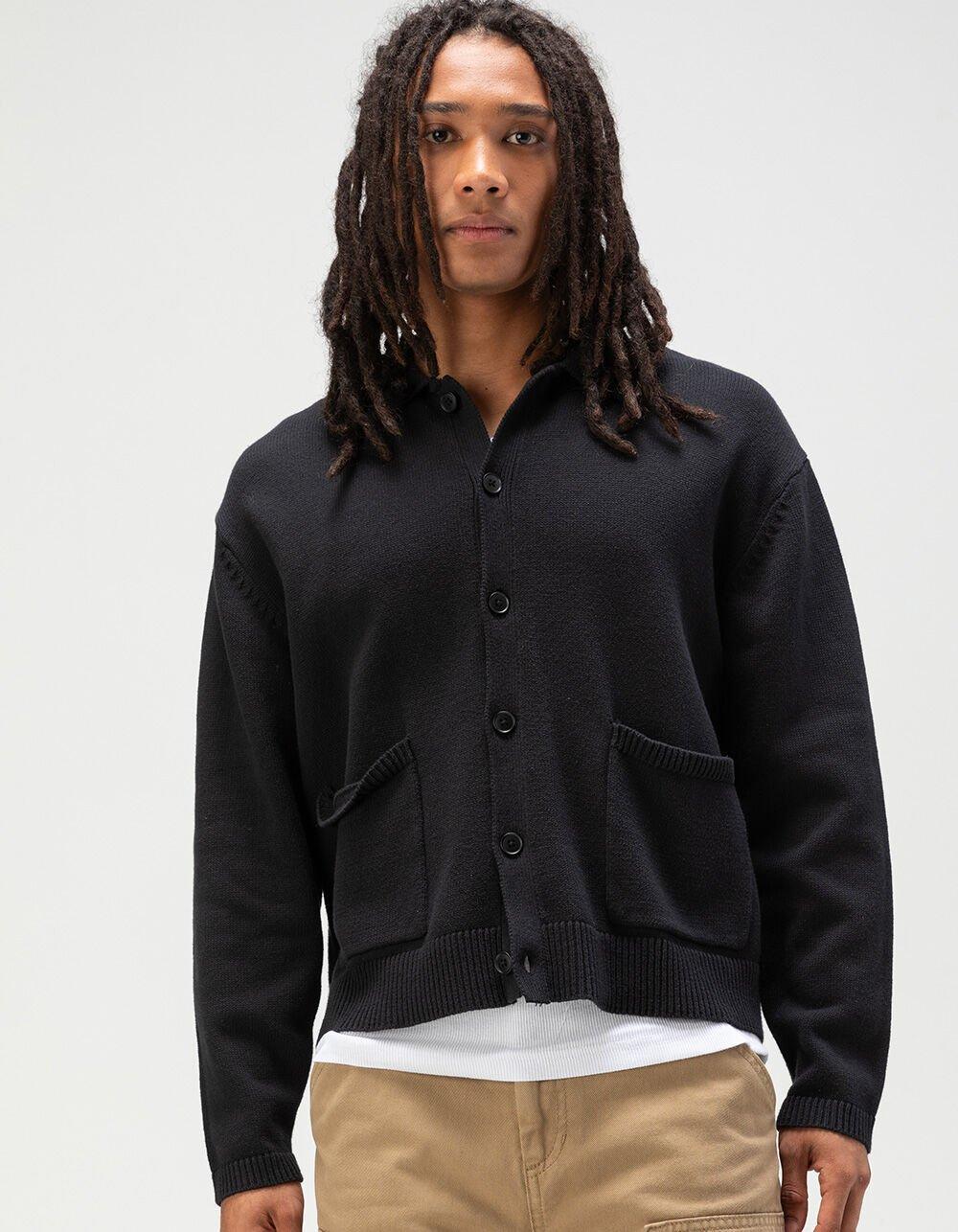 RSQ Mens Polo Sweater - BLACK Product Image