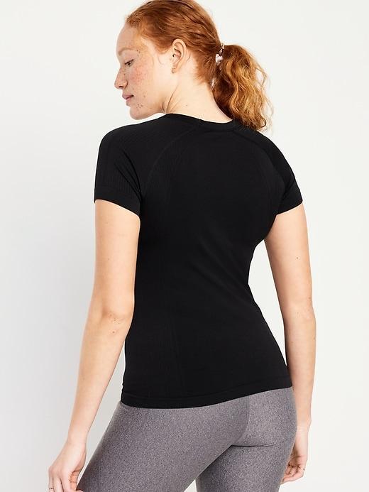 Fitted Seamless T-Shirt Product Image