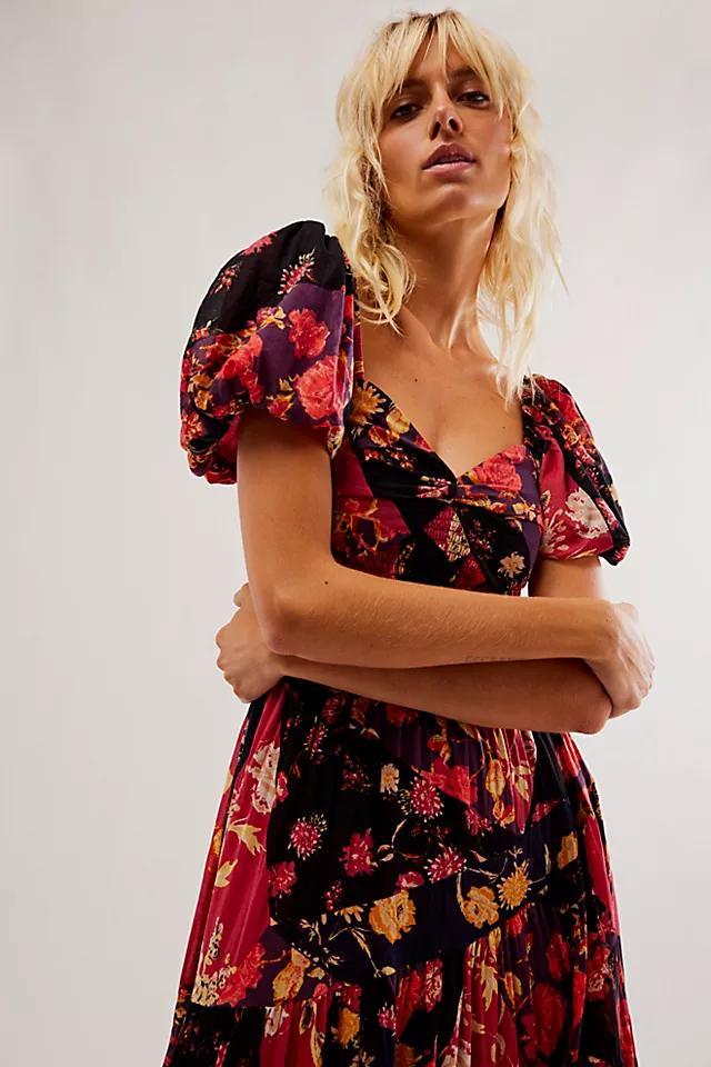 Sundrenched Short-Sleeve Maxi Dress Product Image
