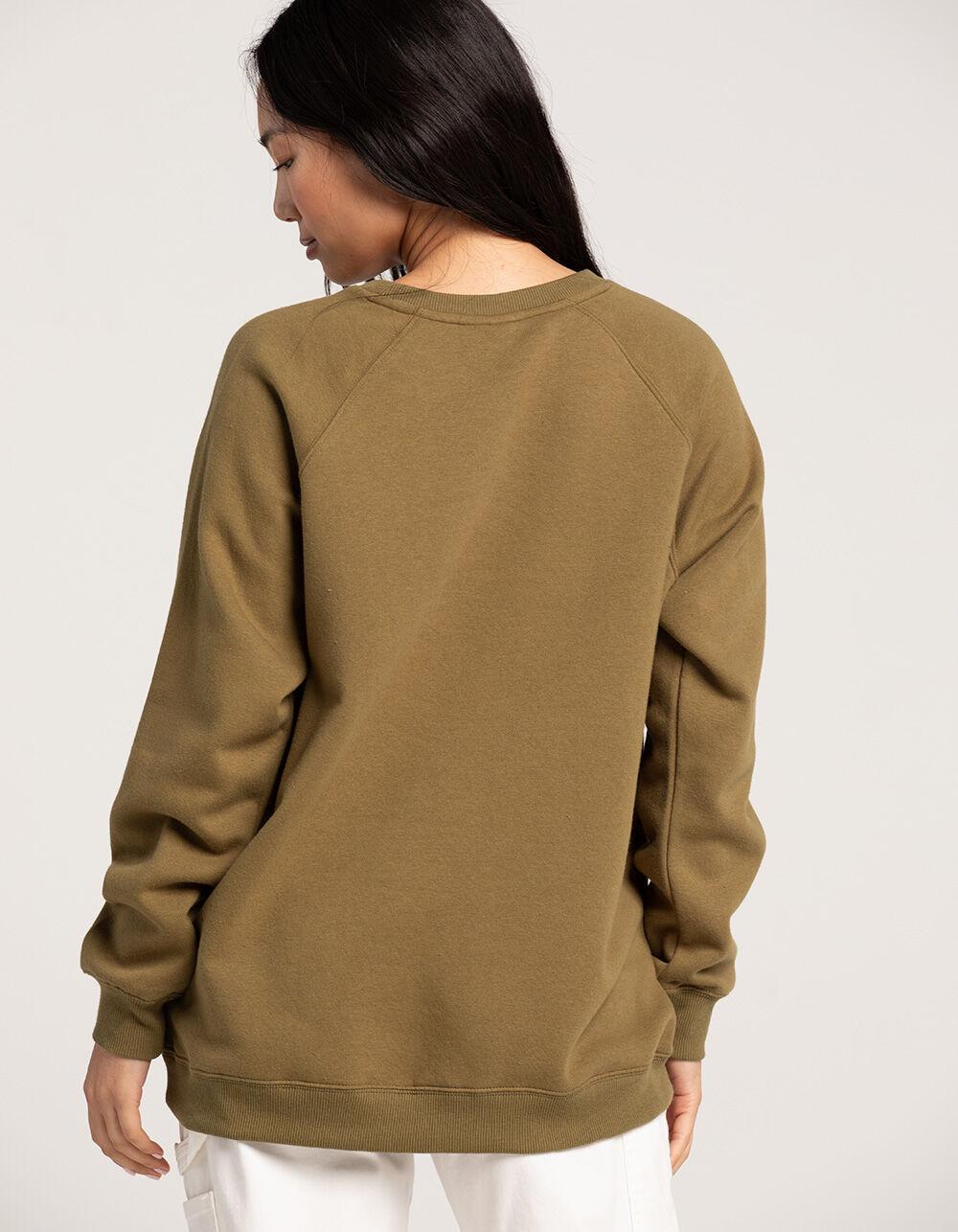VOLCOM Stone Magic Womens Boyfriend Crewneck Sweatshirt Product Image
