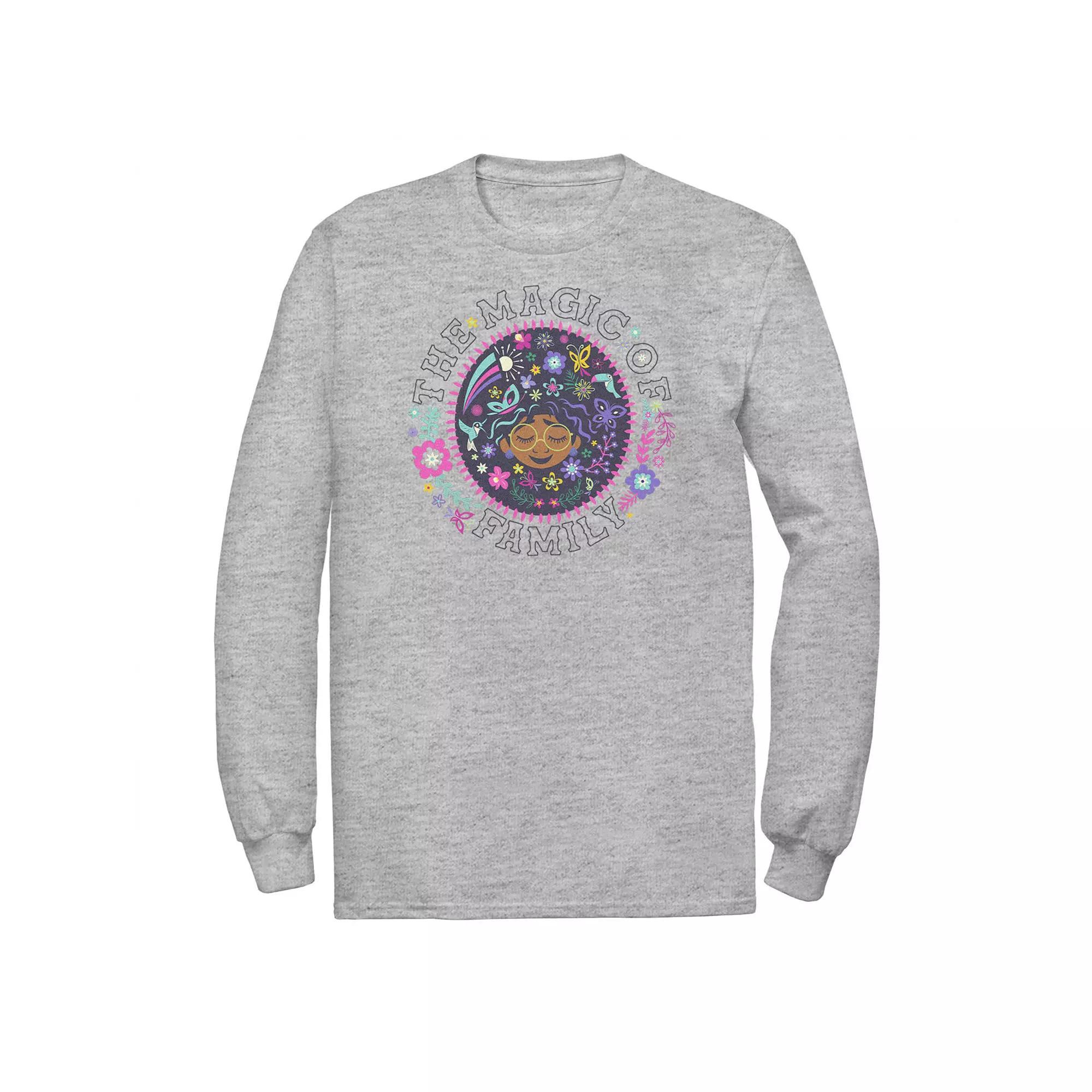 Big & Tall Disney Encanto The Magic Of Family Mirabel Circle Portrait Tee, Men's, Size: 3XL, Athletic Grey Product Image