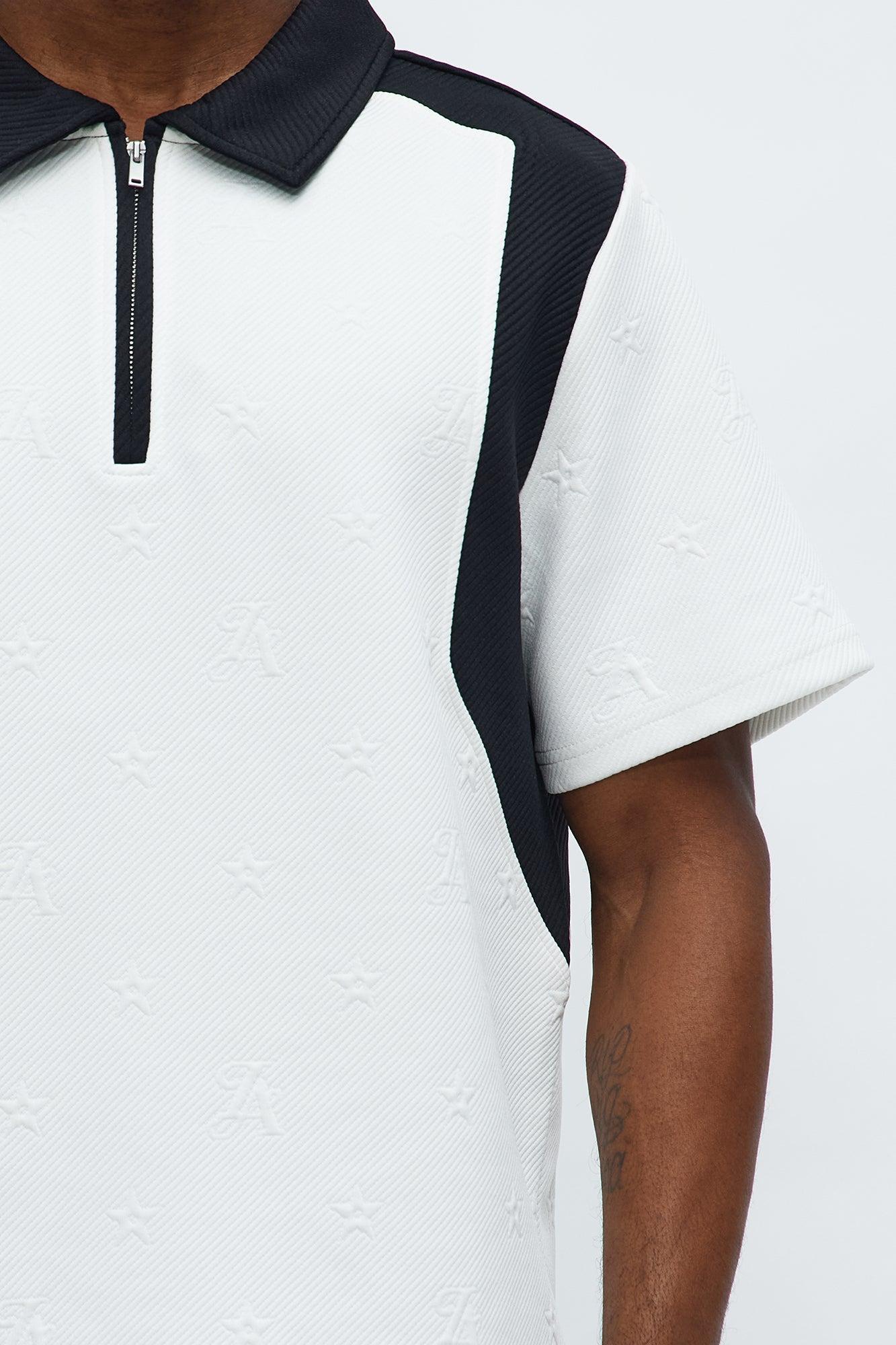 Millionaire Mindset Polo - Cream/combo Product Image