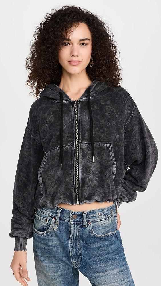 R13 Balloon Zip Up Hoodie | Shopbop Product Image