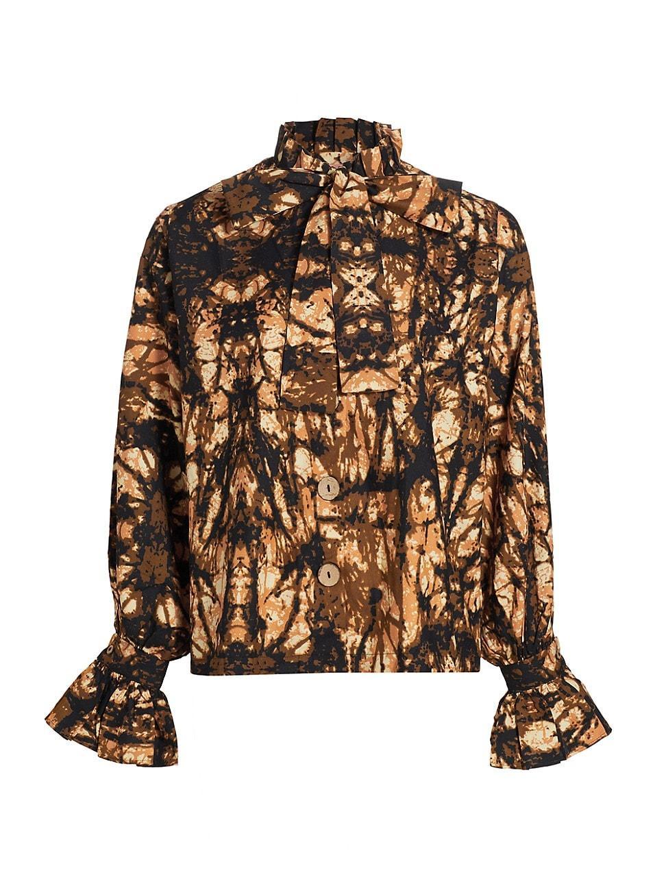 Womens Peju Mockneck Blouse Product Image