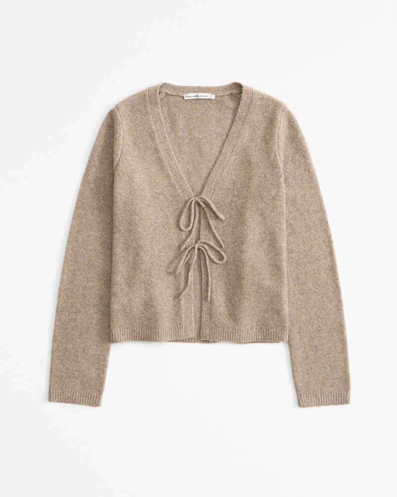 Tie-Front Cardigan Product Image