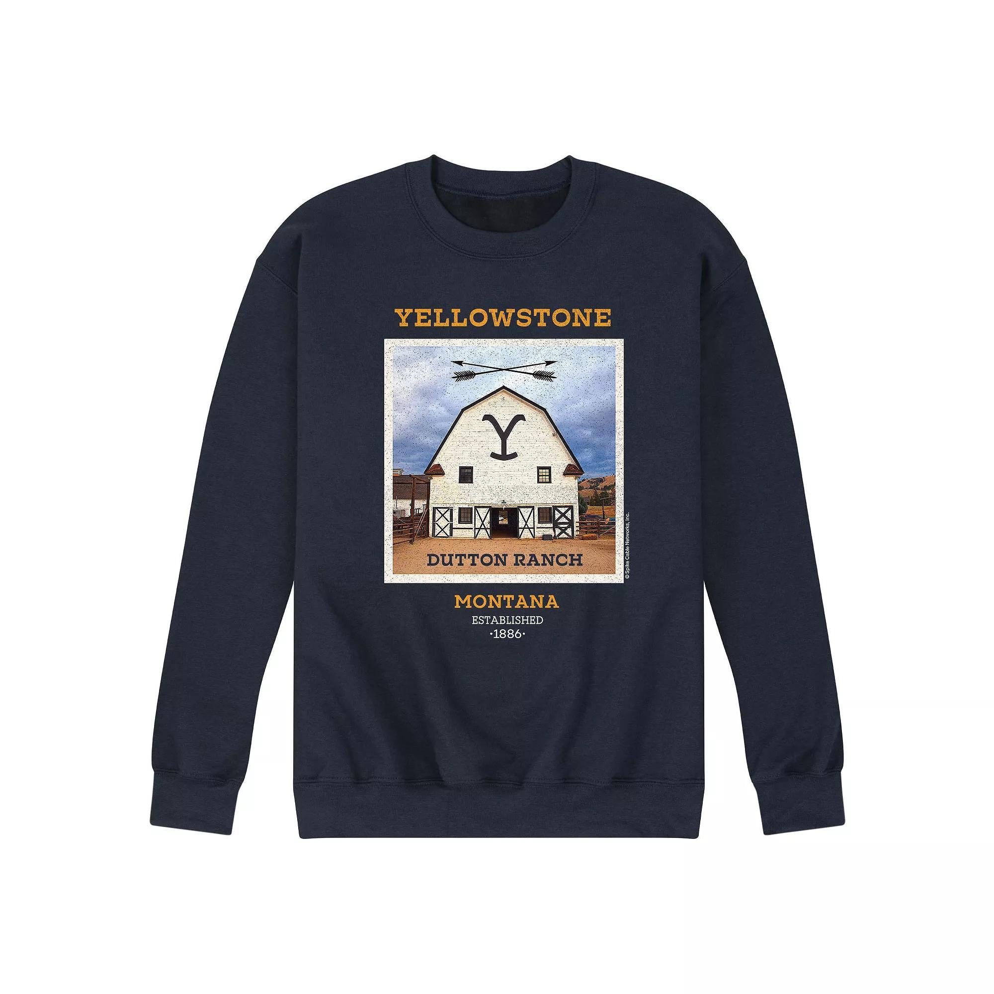 Mens Yellowstone Dutton Barn Sweatshirt Product Image