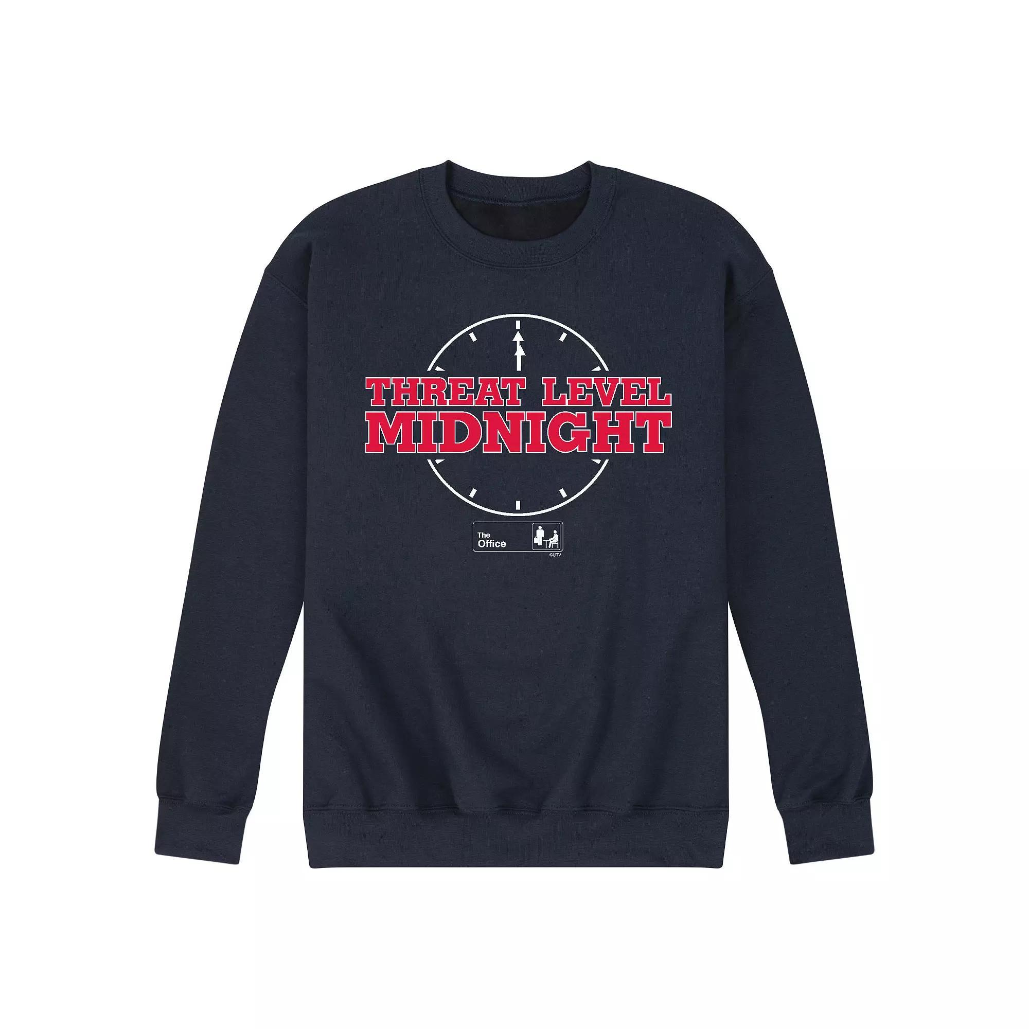 Mens The Office Threat Level Midnight Sweatshirt Product Image