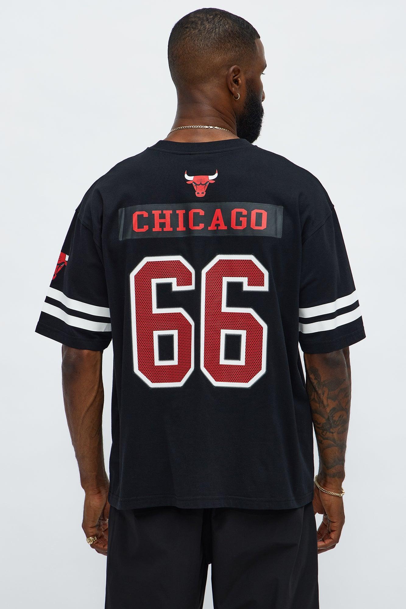 Bulls Boxy Number Tee - Black Product Image