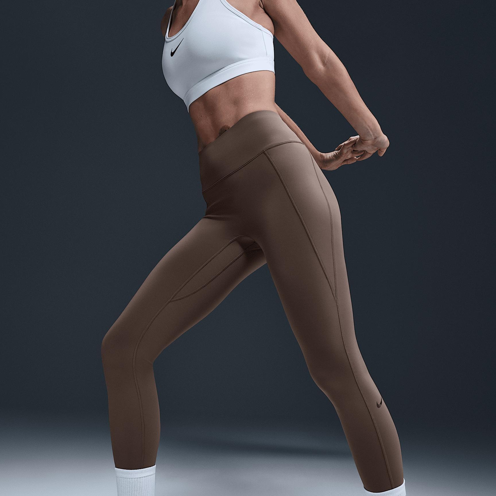 Nike Women's Universa High-Waisted Full-Length Leggings with No Front Seam Product Image