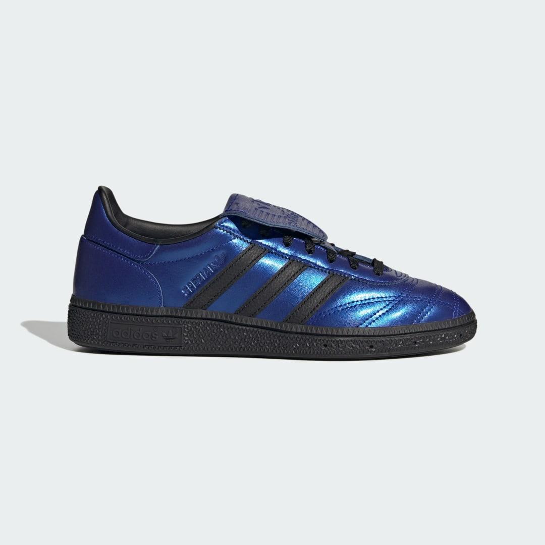 Womens adidas Handball Spezial Athletic Shoe Rush / Solar Yellow / Lucid Pink Product Image