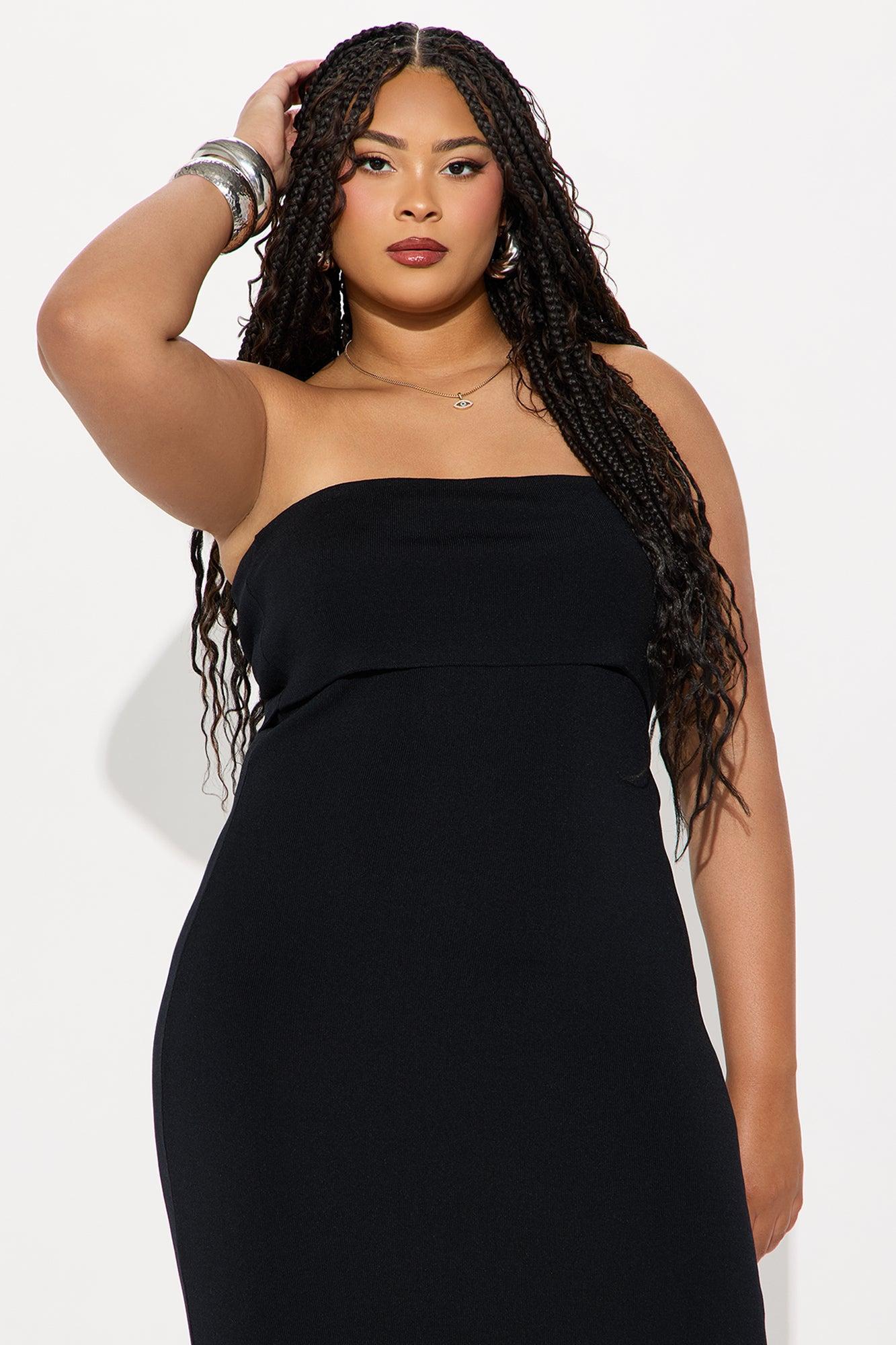 Jenna Maxi Tube Dress - Black Product Image